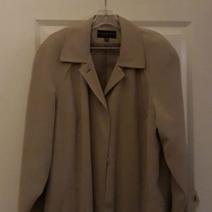 Ladies size 18W trench coat.